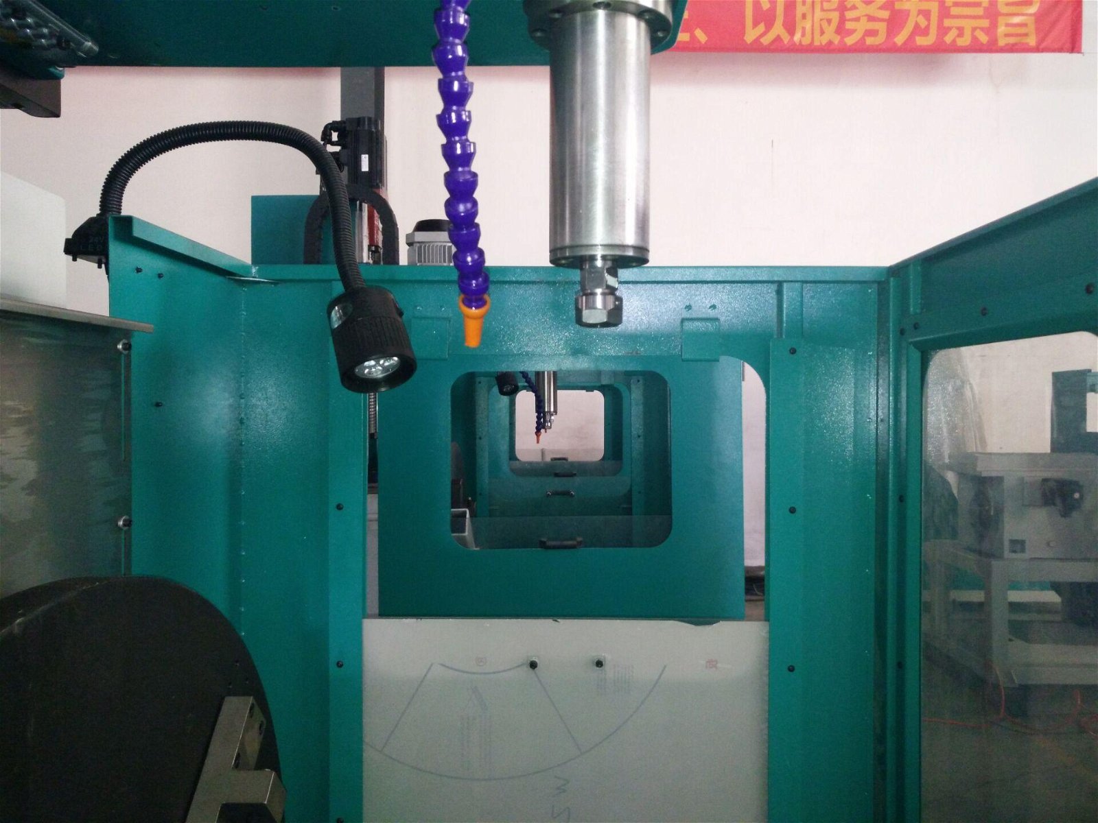 One Spindle of Ring Die Outer Drilling Machine for Clean ring die holes WZ1050 4