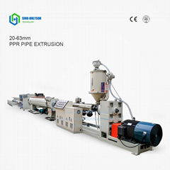 HSJ 16-63mm PPR PE PP Pipe Making Machine