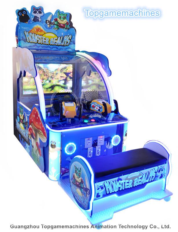 indoor arcade video ball shooting game machine