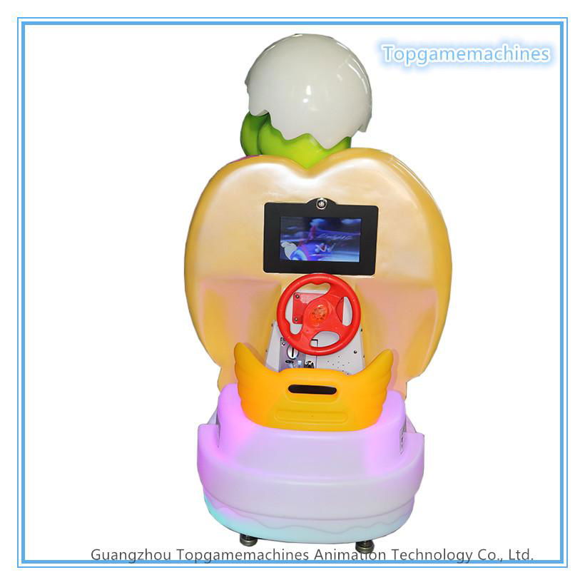 Indoor kids Kiddie Ride Baby Dinosaur coin operated game machines  4