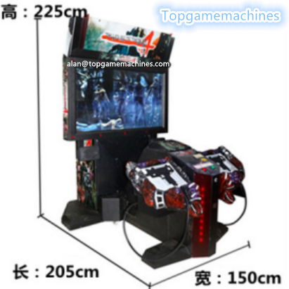 2018 latest arcade video simulator terminator salvation shooting gun game machin 2