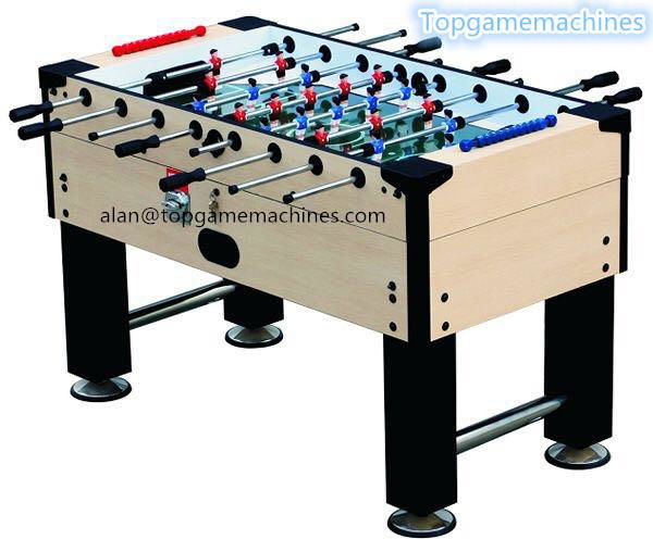 Coin operated hand football game machine mini soccer table