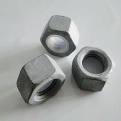 New Type Factory Wholesale DIN934 Hot Dip Galvanized Plain Colour Hexagon Nut