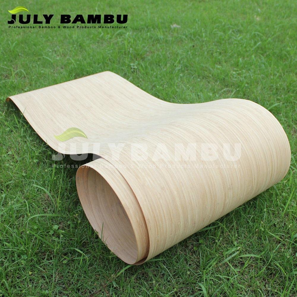 Bamboo wood veneer 0.3-0.6mm artificial Bamboo veneer for furniture for skat 4