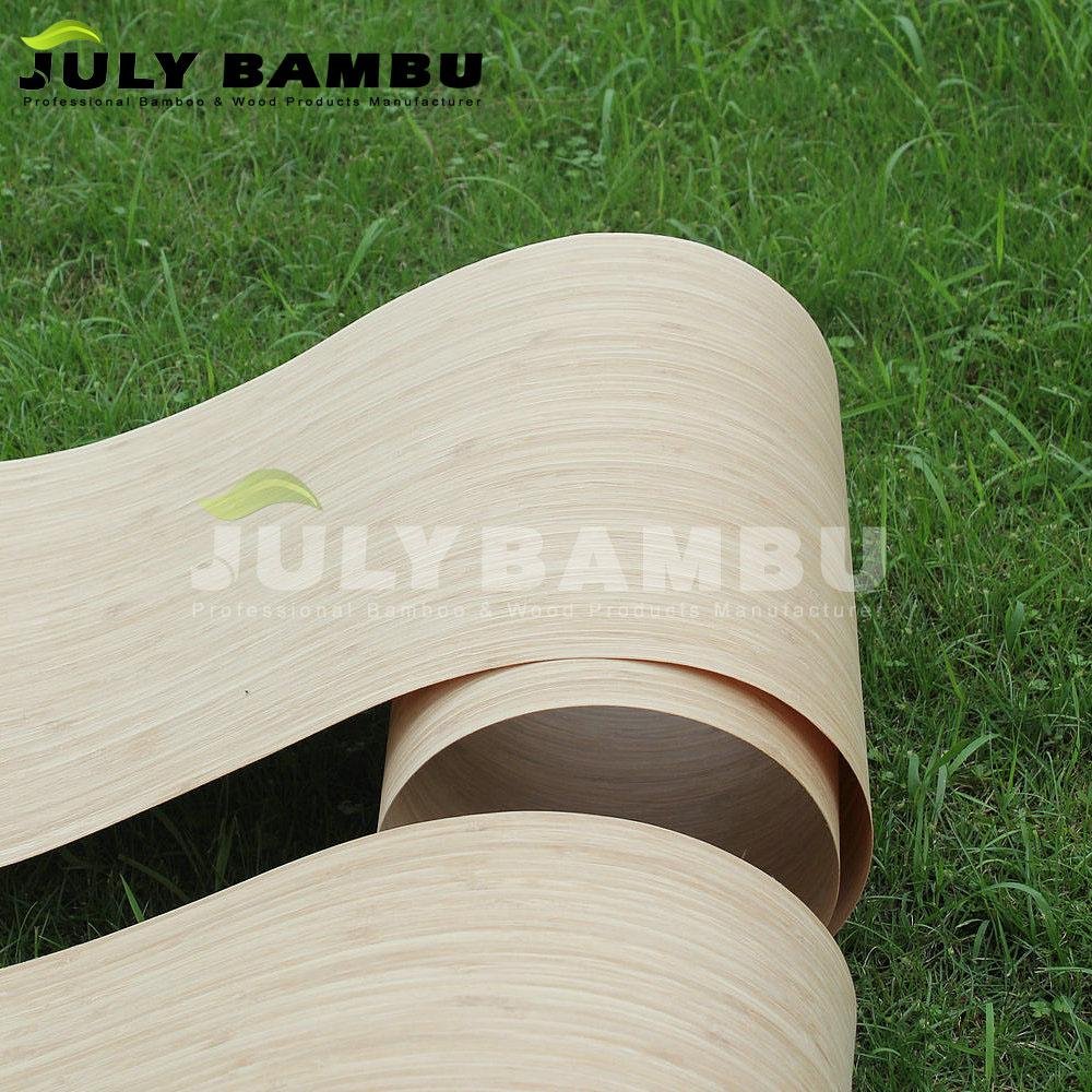 Bamboo wood veneer 0.3-0.6mm artificial Bamboo veneer for furniture for skat 5