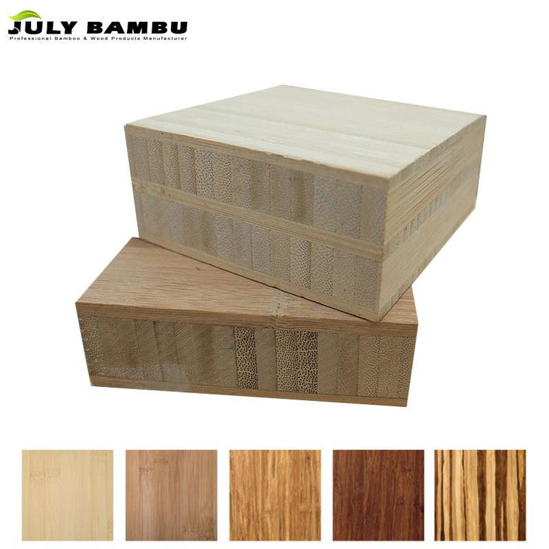 2450x650x38mm 5 Ply Laminated Kitchen Bamboo Wood Countertops Worktops