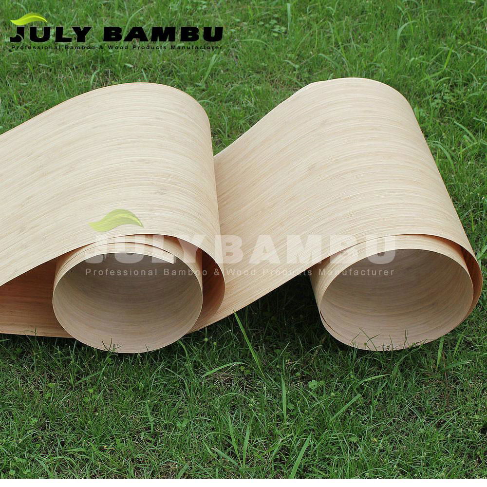 0.3mm 0.5mm 0.6mm Carbonized Vertical Oil Paint Waterproof Bamboo Wood Veneer   2