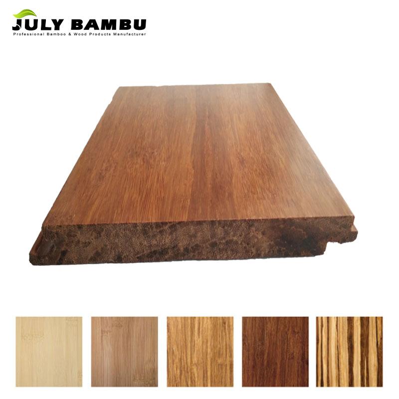 Standard Size Strand Solid Caramel Bamboo Flooring Thickness 15mm 2