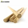 Cheap Price Bamboo Wood Dowel Use For Bamboo Broom Stick