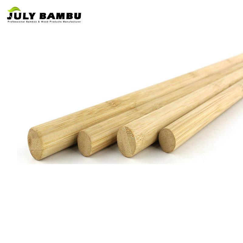 Cheap Price Bamboo Wood Dowel Use For Bamboo Broom Stick 2