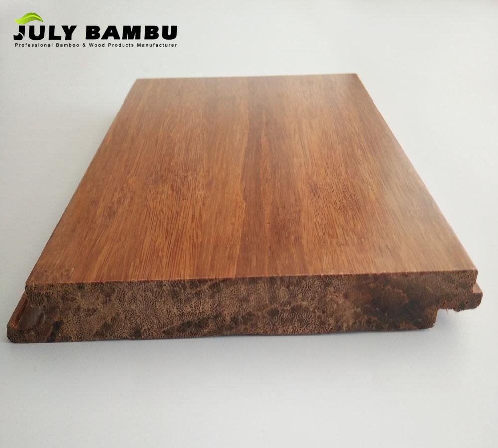 China Supplier Carbonized Color Bamboo Hardwood Flooring For Sale 3