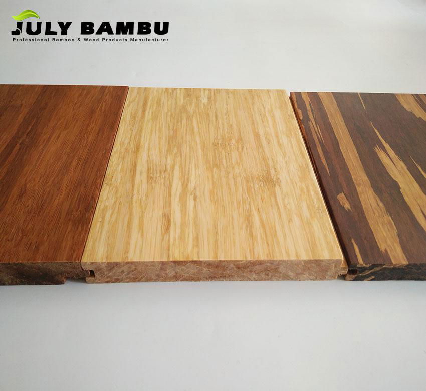 China Supplier Carbonized Color Bamboo Hardwood Flooring For Sale 4