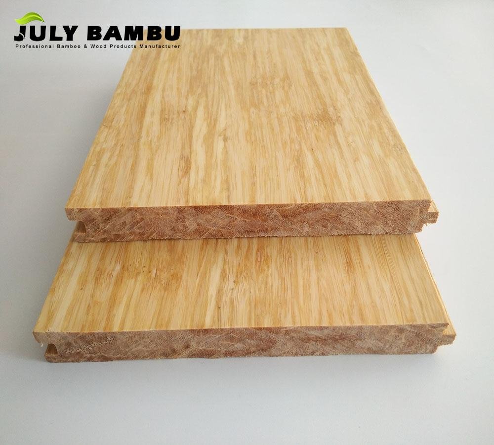 100% Solid Bamboo Material and Tiger Stripe Strand Woven Bamboo Wood Flooring 4