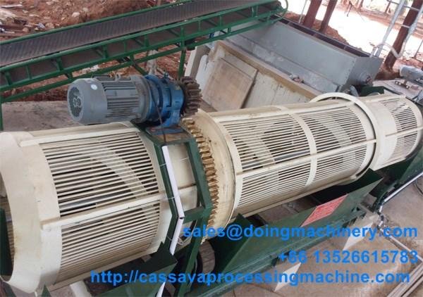  cassava cleaning machine/dry sieve 2