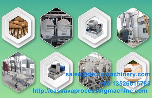 Cassava starch processing equipment