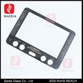 2-3mm tempered silk screen glass front bezel for Touch Panel PC