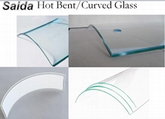 Custom Tempered glass processing cut to