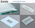 Custom Tempered glass processing cut to size glass panel 4