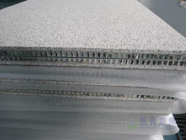 Curtain cladding wall decoration used Light weight stone honeycomb pa 2