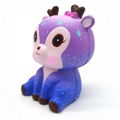 Kiibru PU soft Galaxy Deer squishy toys 4