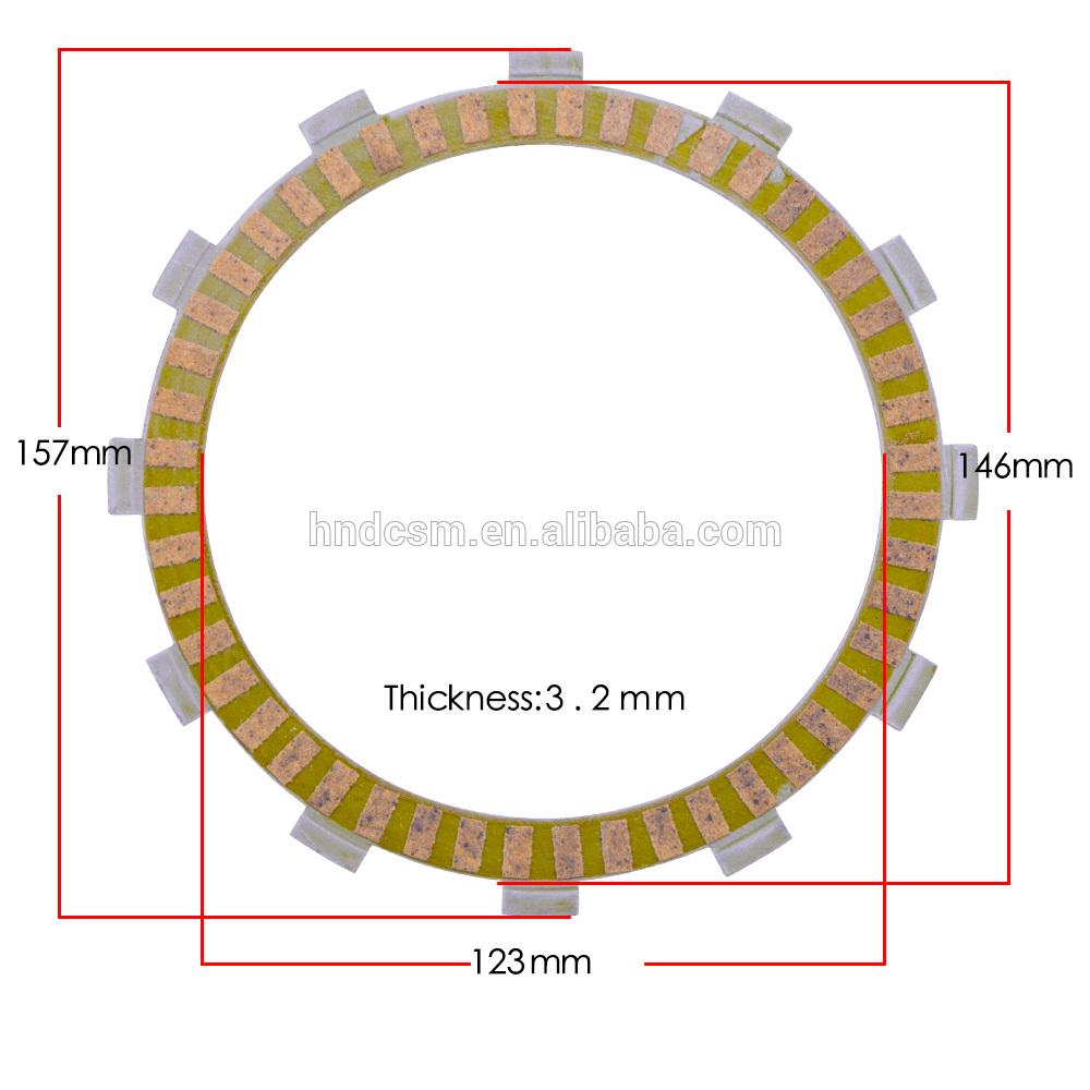 Motorcycle parts clutch plate importers ZZR250 GPZ50 GPX250 clutch piece