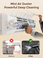 130000rpm Mini Compressed Air Duster Portable Hand Held Fan Electric Small Blowe