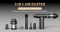Mini Portable Powerful Cordless Air