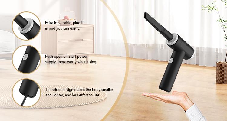 Compressed Electric Air Duster Handheld turbo Blower 130000RPM Powerful Wired Ai 6