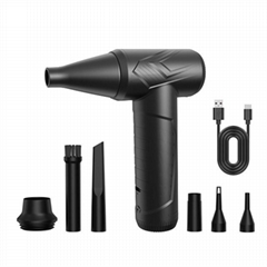 110000RPM USB Dust Blower Handheld Dust Collector Rechargeable Portable for PC L