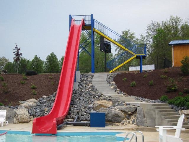 swimming pool water games water park slides 3