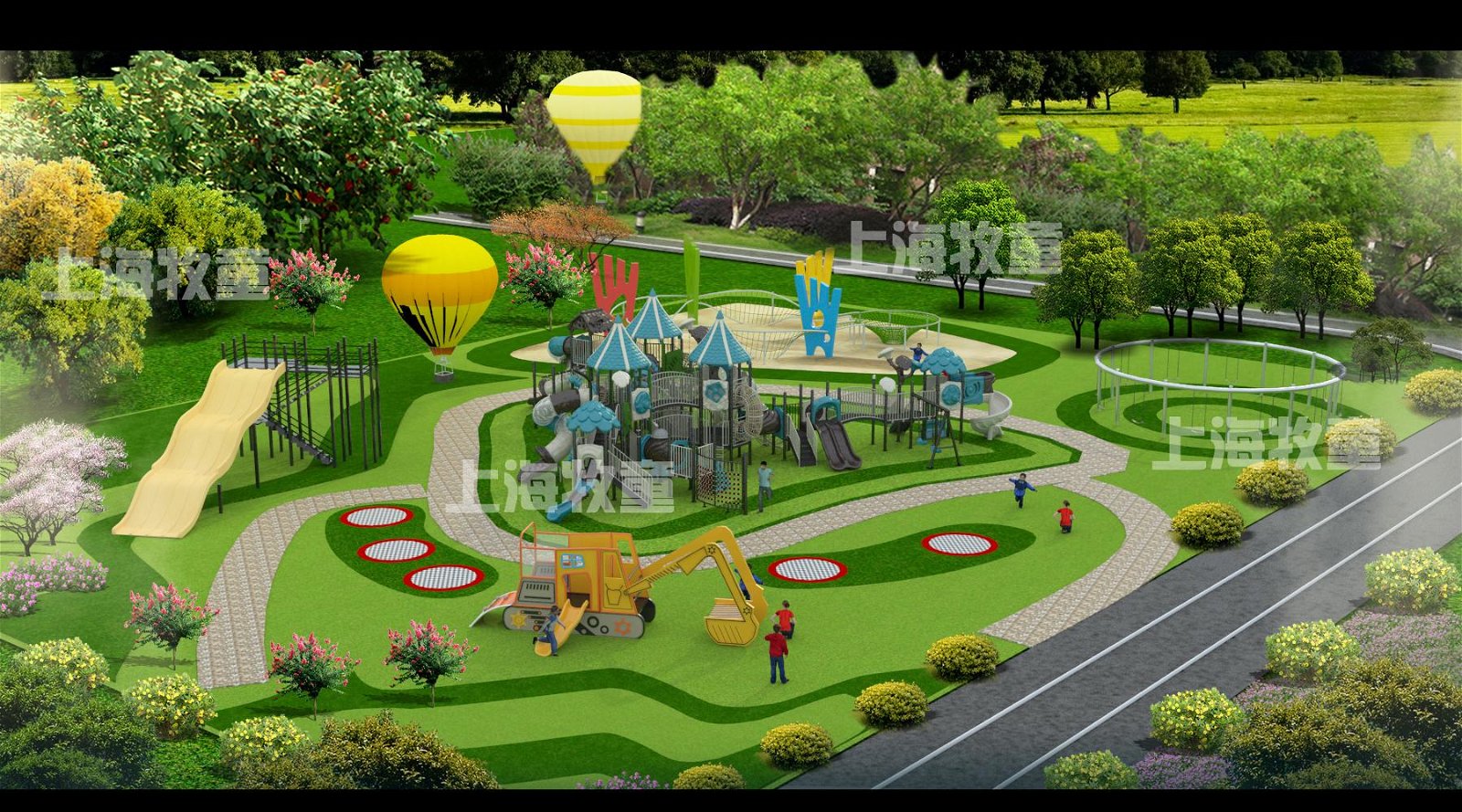 Outdoor amusement park customized design with low price 4