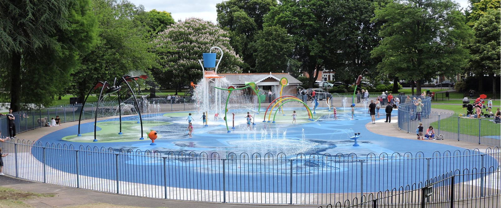 hot sale aqua splash pad jet stream playground water park equipment special desi 2