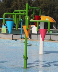 Aqua Park Equipment Children Play Water Park Dump Bucket for Pool