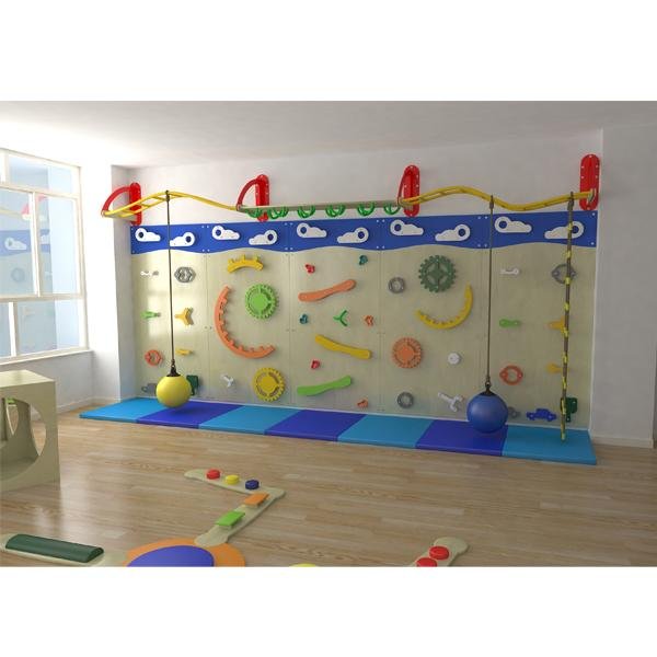 Indoor Playground Climbing Wall Structure for Kids 4