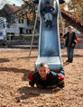 Outdoor 304 Stainless steel slide for children Stainless steel slide in China fo 2