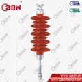 1.Size and technical data of  35KV Pin type Composite insulator  TYPE:FP-35/8   