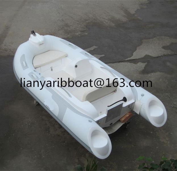 Liya 3.3m rib yacht tender inflatable boats fast speed rubber boat 4