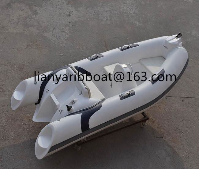 Liya 3.8m small inflatable boats Chinese best rib dinghy luxury 2