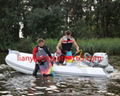 Liya 3.8m small inflatable boats Chinese best rib dinghy luxury 3