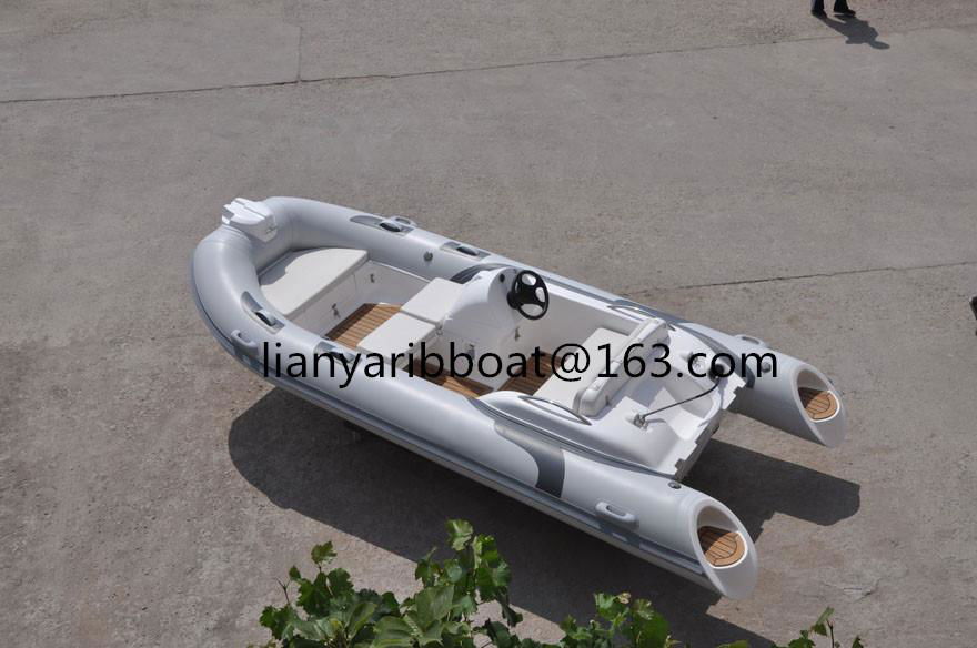 Liya 4.3m small yatch luxury boat yacht tenders rib inflatable boat with ce 3