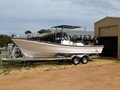Liya SW760 fiberglass fishing panga boats FRP work boat for sale