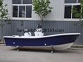 Liya SW580 trawler fishing boat v bottom fiberglass fishing boats for sale 3