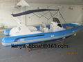 Liya 7.5m longest rigid hull inflatable boat rib patrol boat