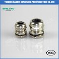 Brass waterproof cable gland IP68 2