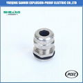 Brass waterproof cable gland IP68 3