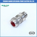 Double compression armored cable gland 3