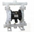 QBY pneumatic operated double diaphragm pumps