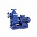 ZCQ  magnet drive non-leaking self priming monoblock pump stainless steel chemis 1