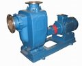 ZW horizontal electric centrifugal waste water pump industrial sewage self primi