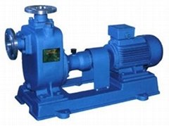 ZX horizontal self priming water pump diesel engine agricultural irrigation pump